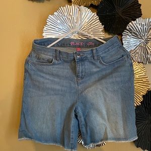 NWOT, Girl children’s place denim short.
